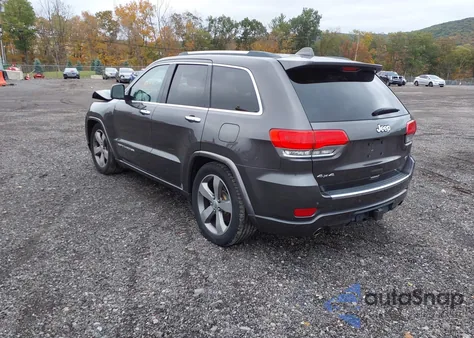 2015 Jeep Grand Cherokee Overland z USA, uszkodzony, nr VIN 1C4RJFCG0FC806900